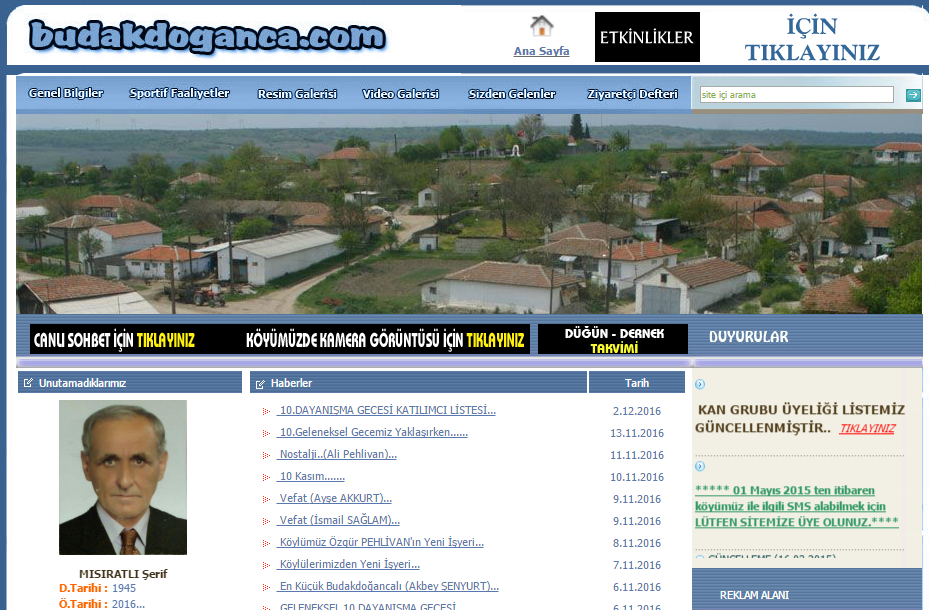 Budakdoğanca Köyü