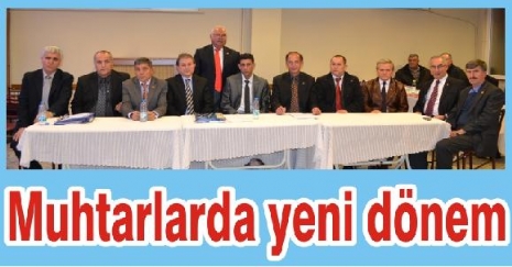 Yenikadın Köyü Muhtarı Ahmet CEBECİ Muhtarlar Derneği Yönetim Kuruluna seçildi