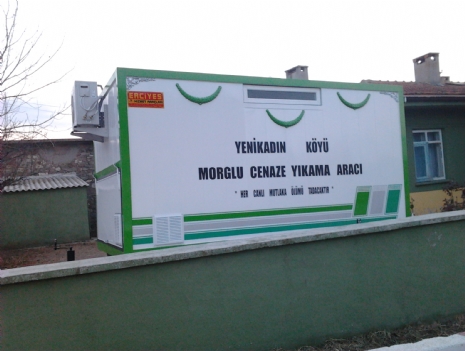 Köyümüze Morglu Cenaze Yıkama Aracı